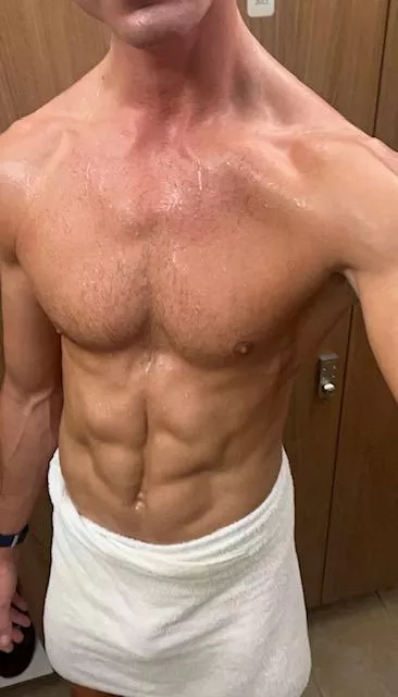 I'll be waiting for you in the sauna 