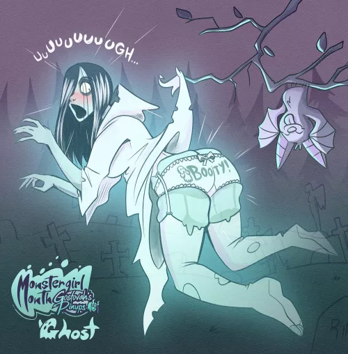 Monstergirl Month Day 3 - Ghost