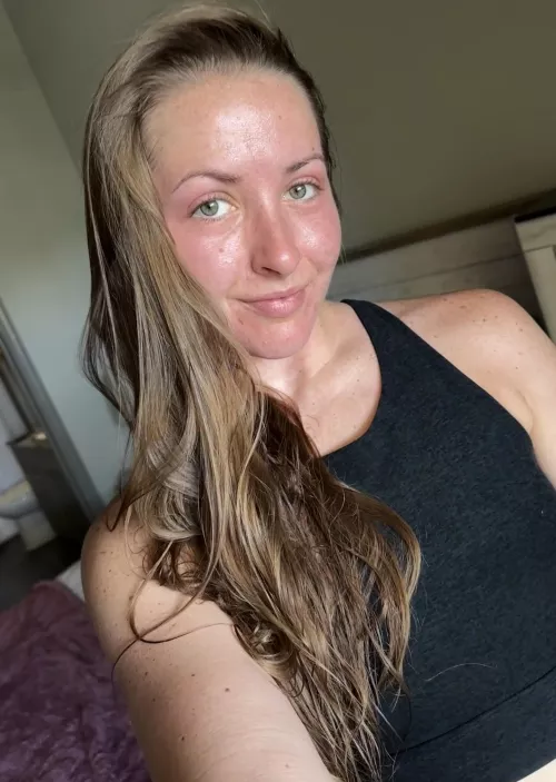 post run selfie 🫶🏻