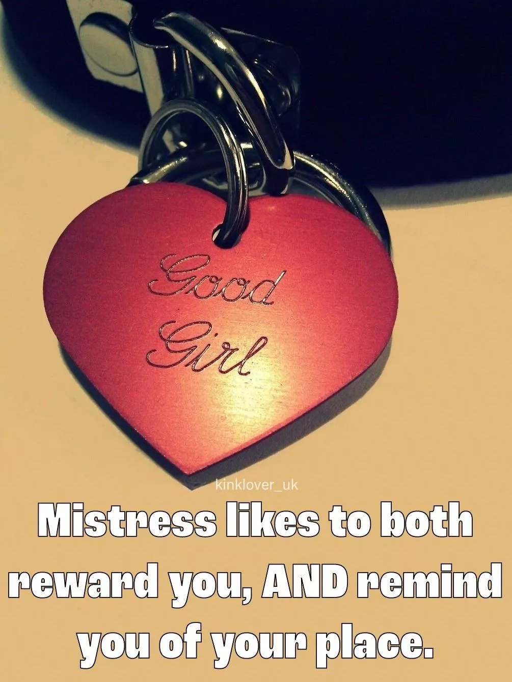 The panties and 24/7 chastity make sure you never forget, but it’s still nice to be reminded… 