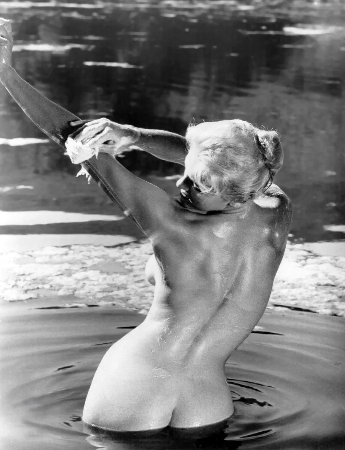 Ann Peters production still from Russ Meyer’s The Immoral Mr. Teas (1959)