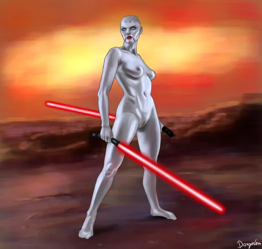 Asajj Ventress - NSFW (by Dargielen)