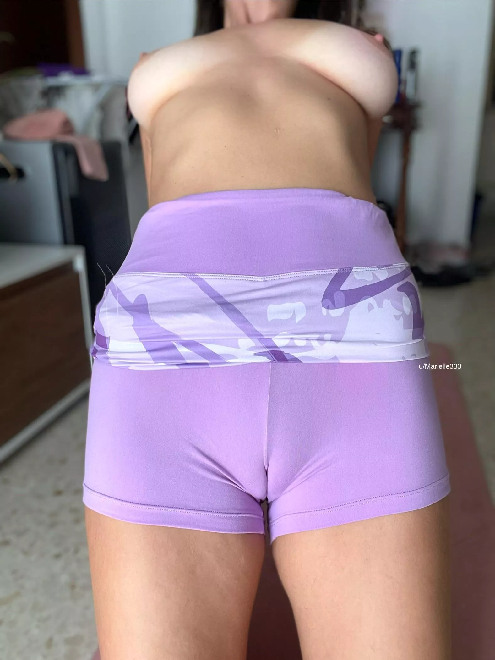 Camel toe is my ultimate yoga accessory forever 