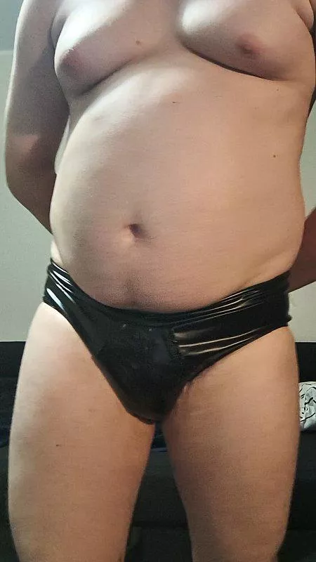 Felt cute in this kinky briefs