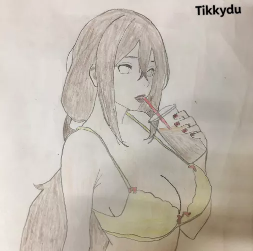 Hanabi drawing by me