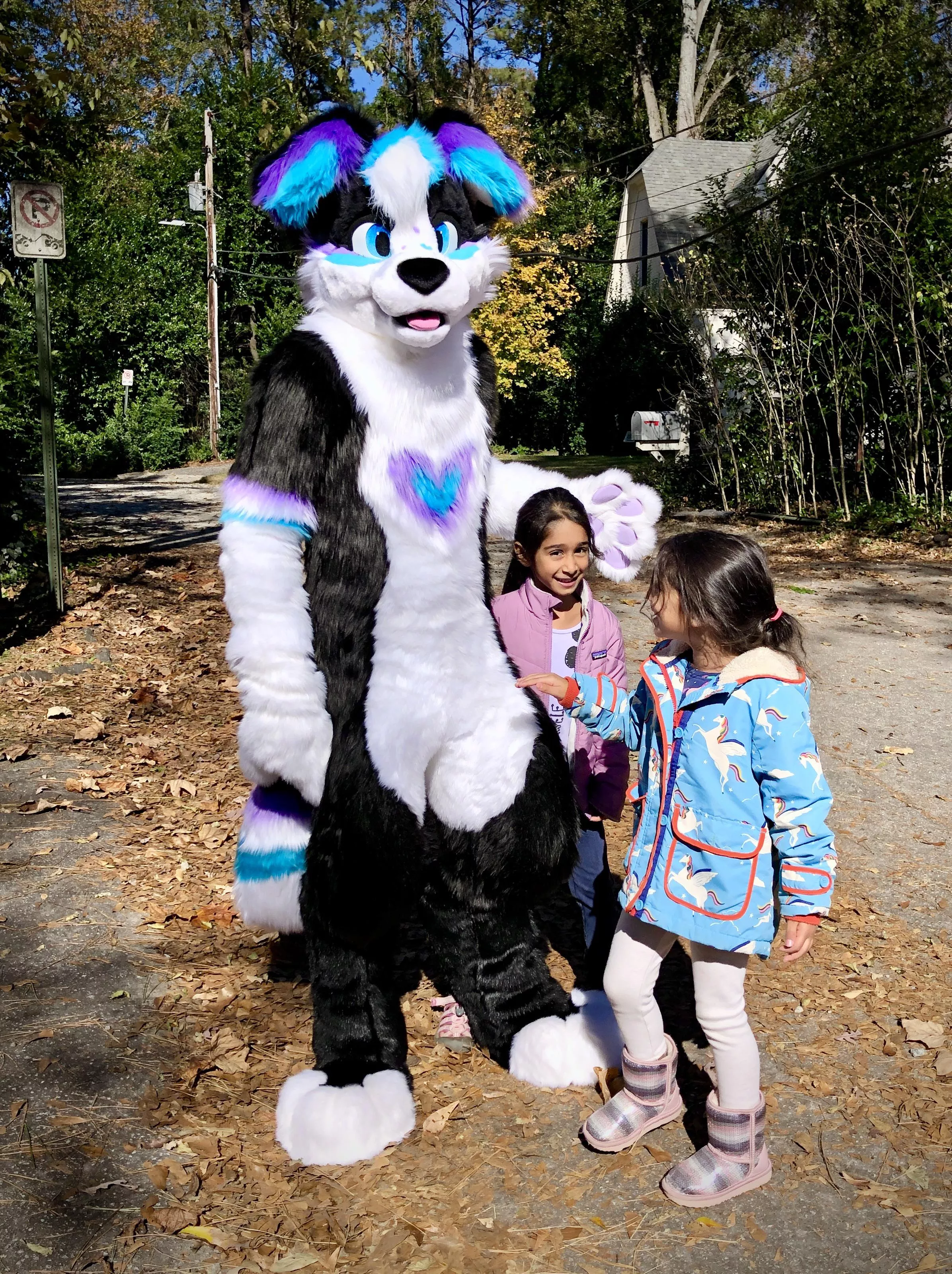 “He’s so tall!”