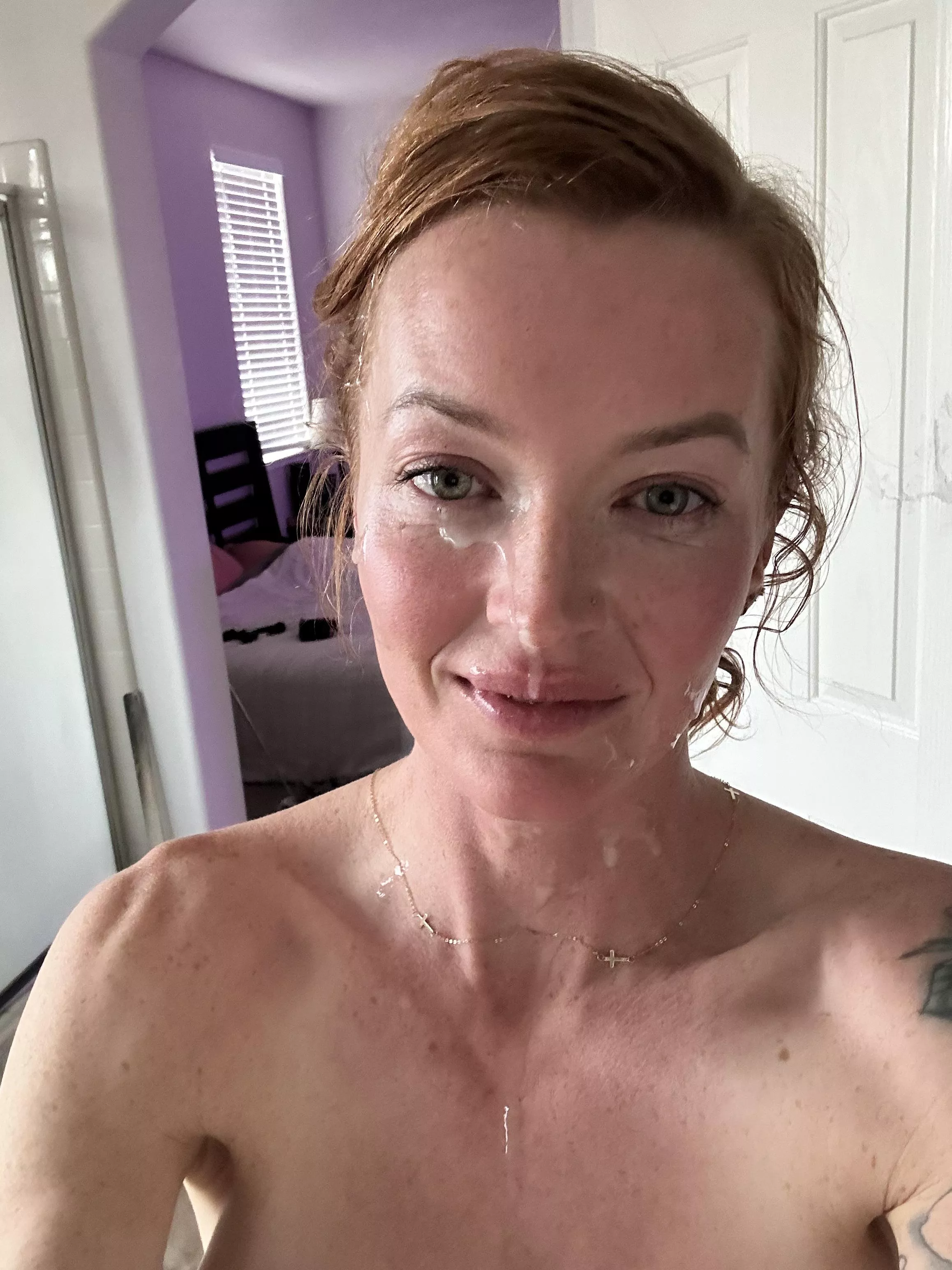 I hope your girl takes cum selfies as well