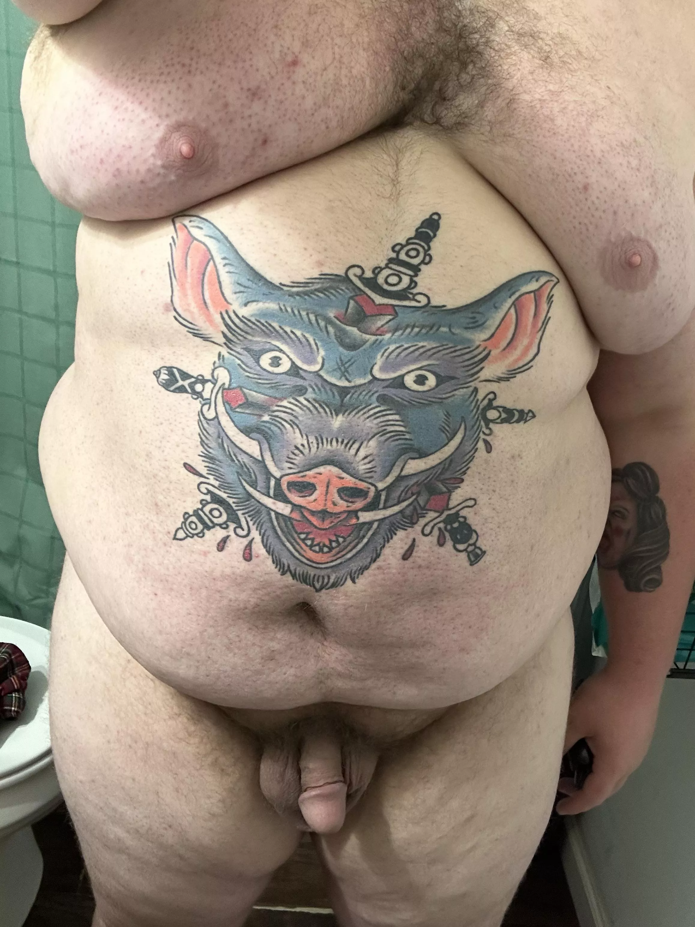 I just worked 12 hours, immediately took off my clothes 