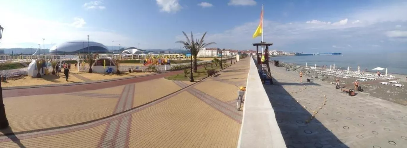 I really like this beach on the Black Sea