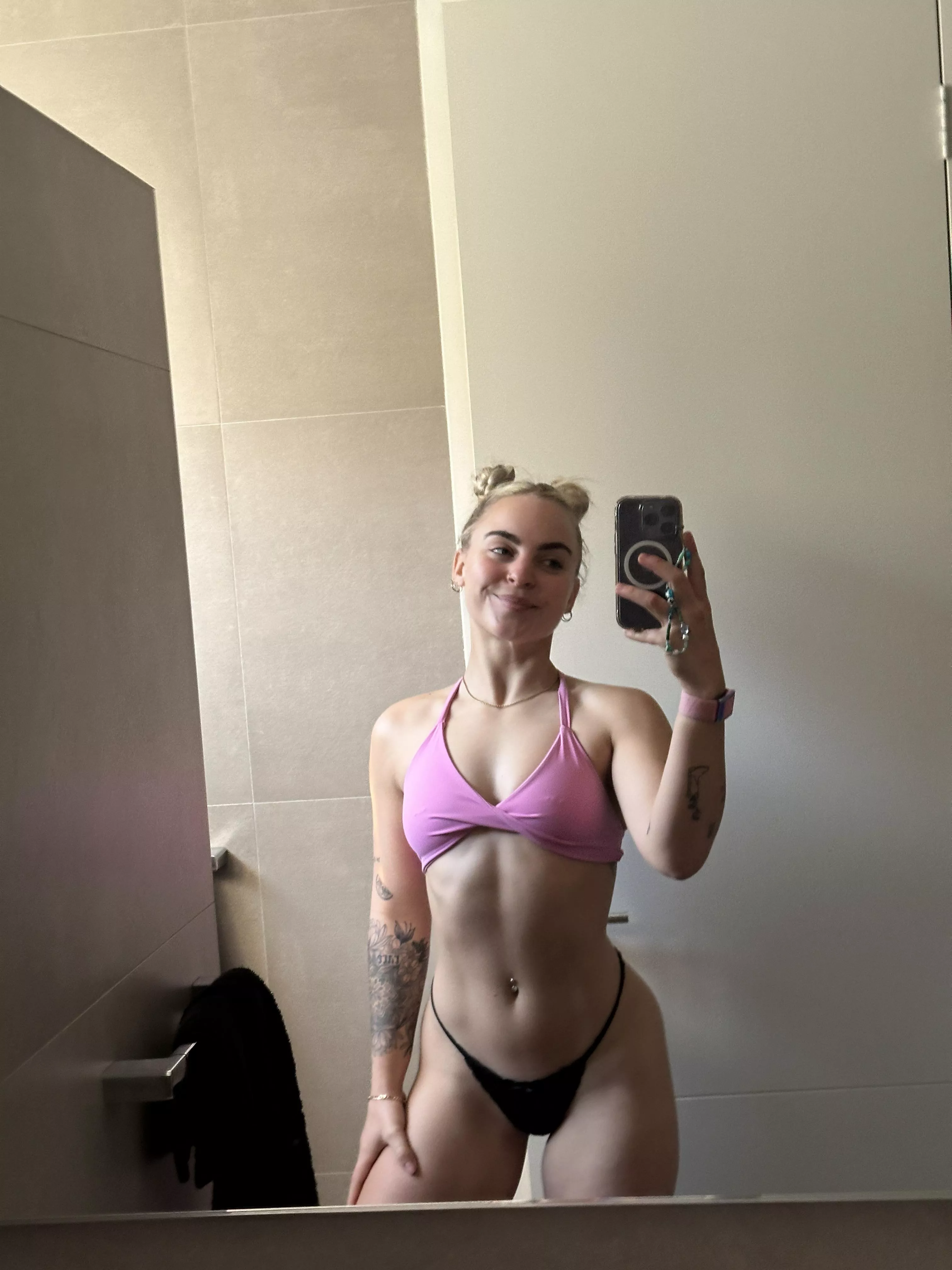 Ill pull these down, if you dont pull out