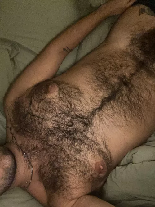 just a little hairy 