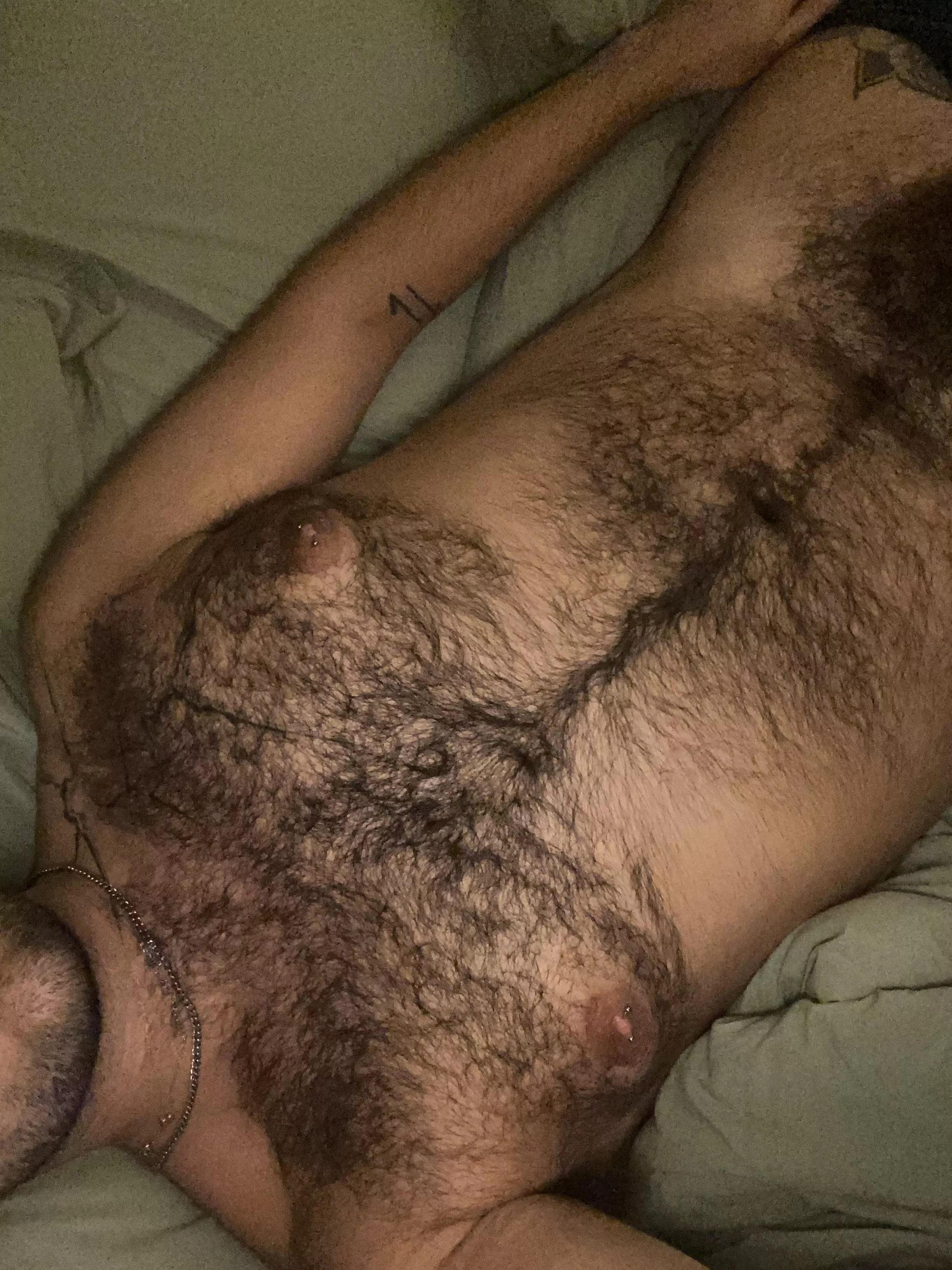just a little hairy 