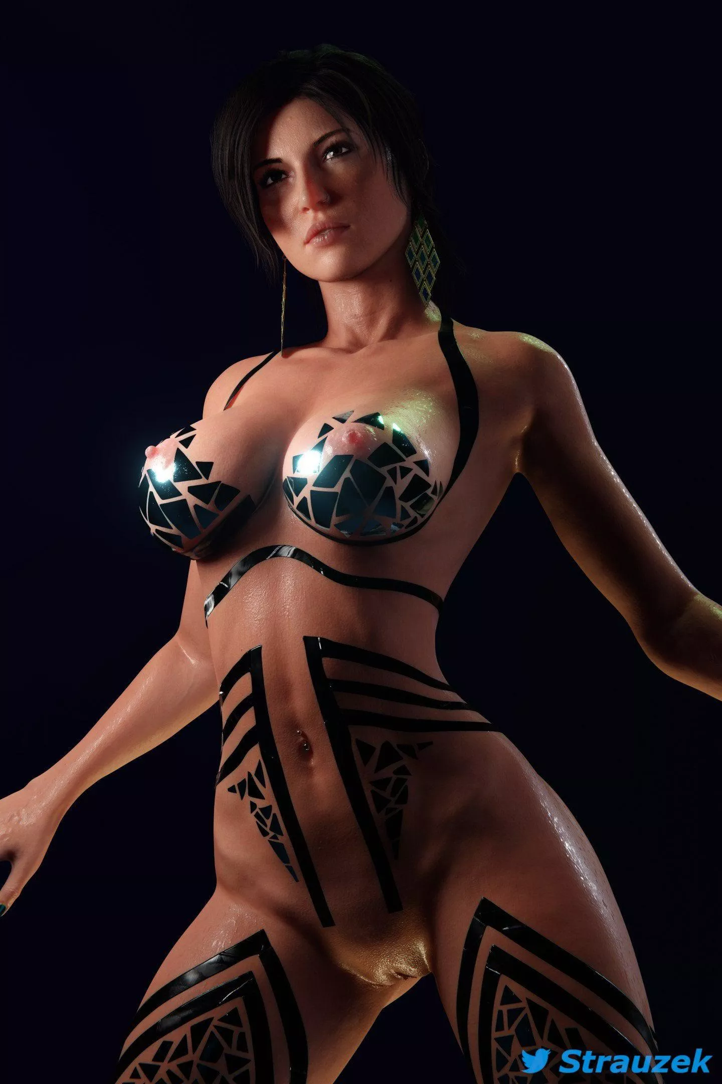 Lara modeling on the runway (strauzek)