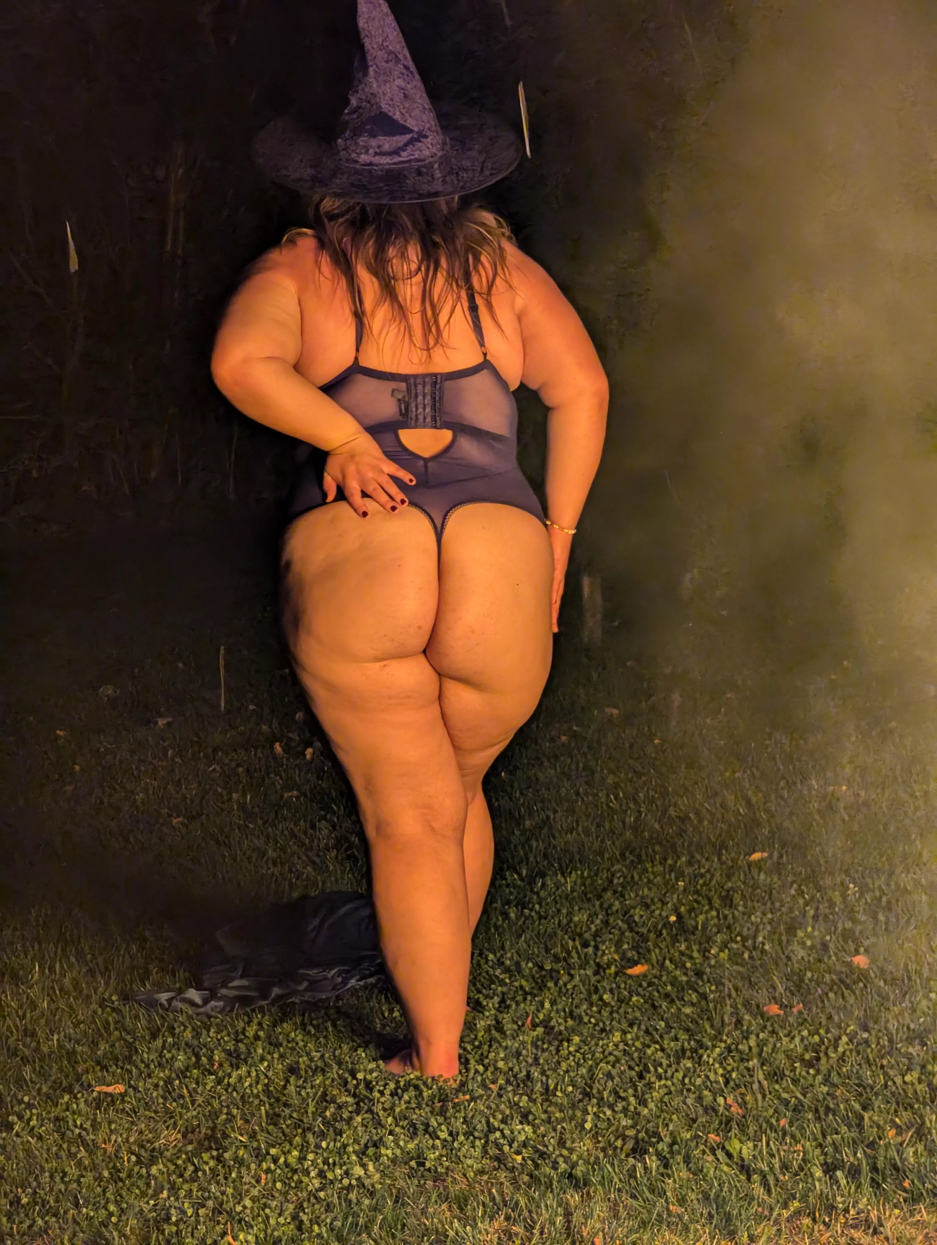 Naughty witch. My fire is waiting for me.