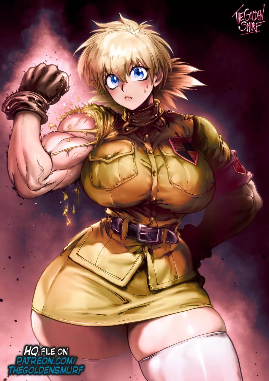 Seras Victoria from Hellsing [@TheGoldenSmurf]