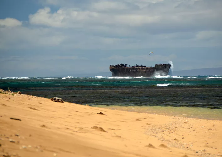 Shipwreck beach 
