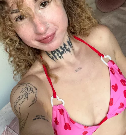 smiling at the fact that I'm meeting a guy at the pool tonight