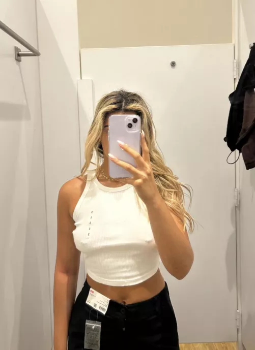 The smaller the top the better