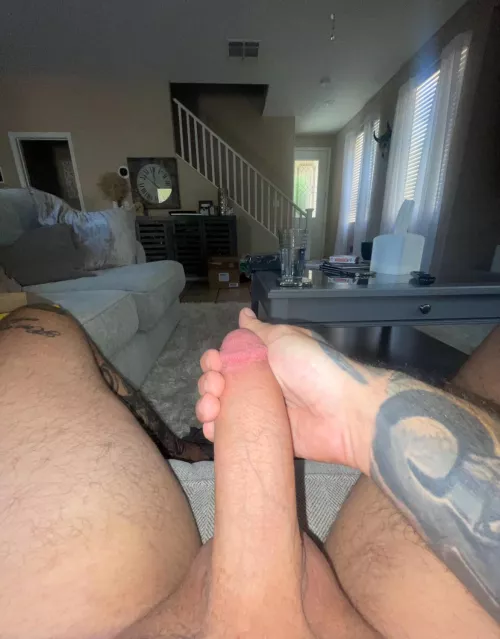 Wish i could sit like this in public and let strangers play with it if they wanted to