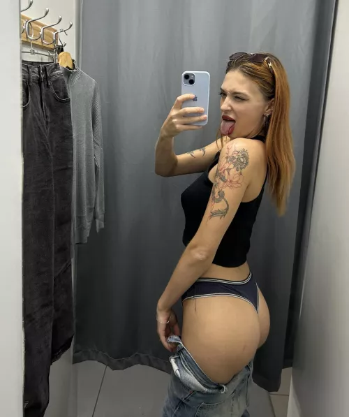 Would you sneak into the changing room with me