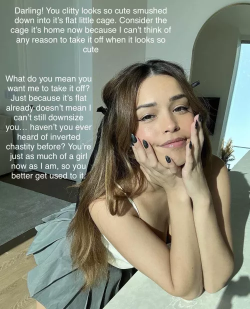 You cage is now your home