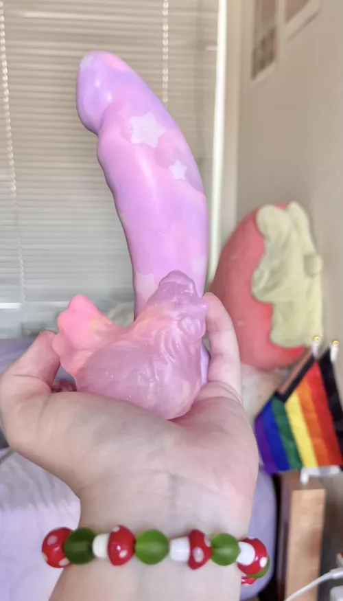 Cotton Candy Clouds FG Daybreak +emotional support chicken!