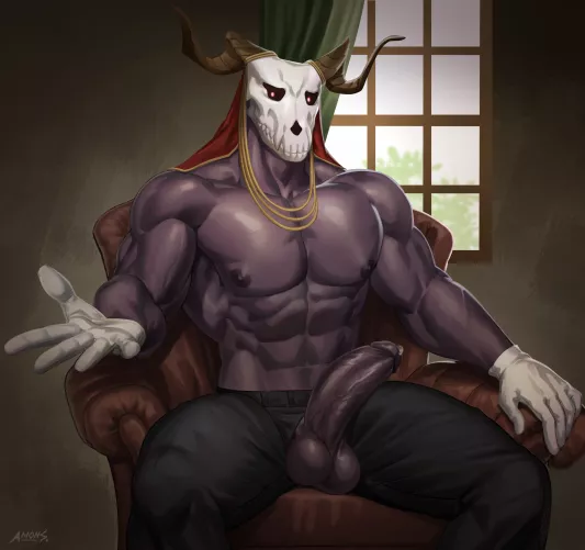 Elias Ainsworth invites you to take a seat (AmonSyd)