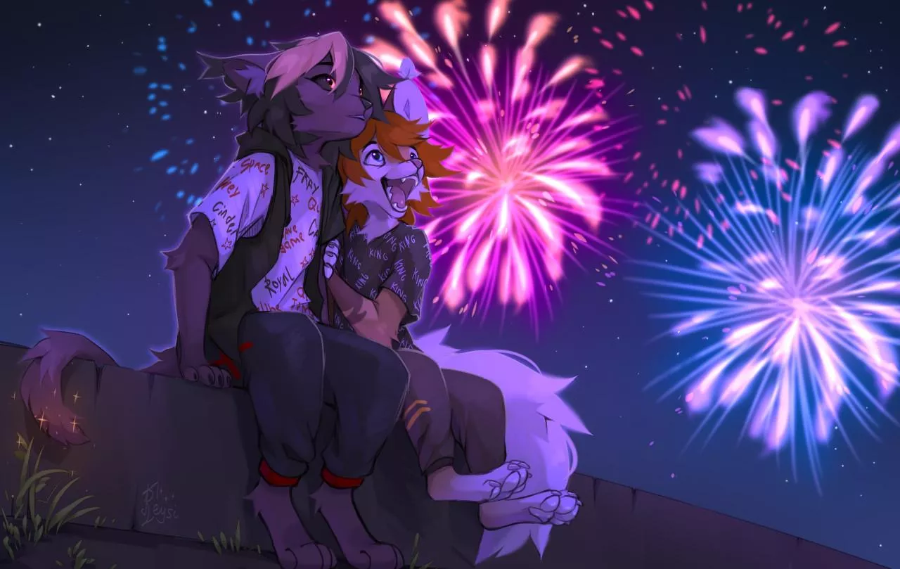 Fireworks 🎆 (art by Reysi)