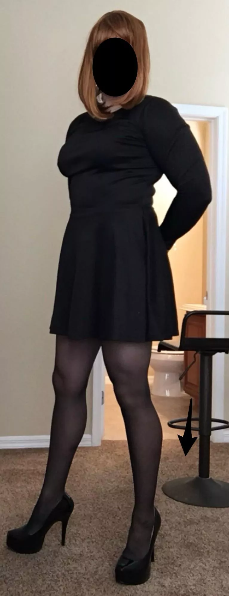First time fully dressing up!