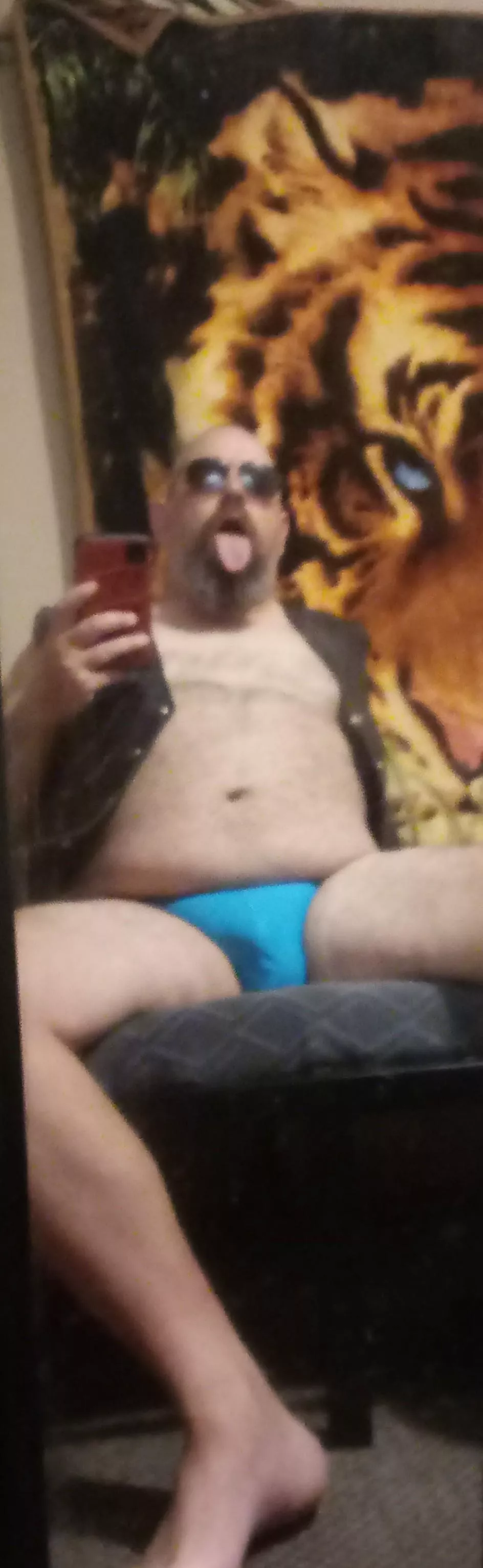 Getting leather daddy outfit goin!