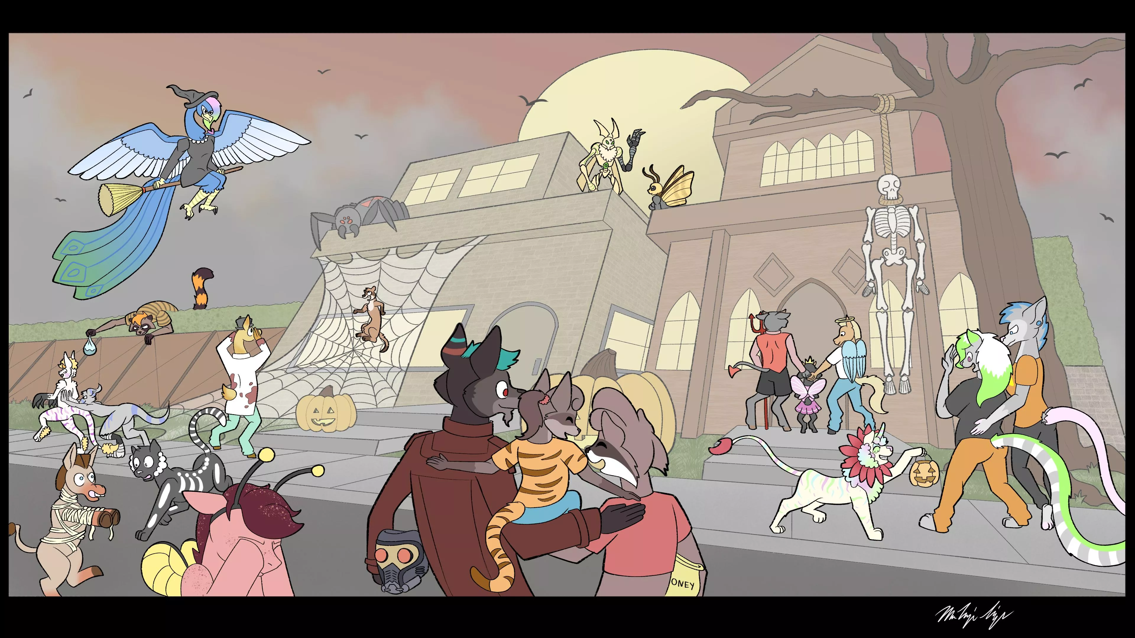 Happy Halloween! Art by me!