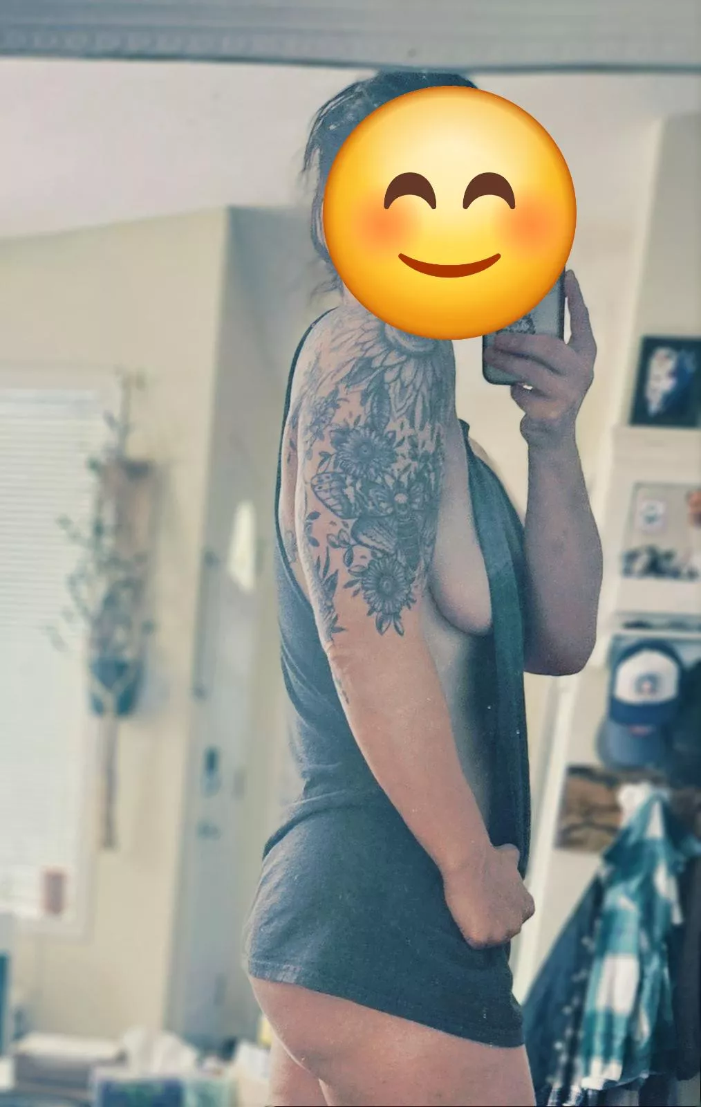 How about this side boob?