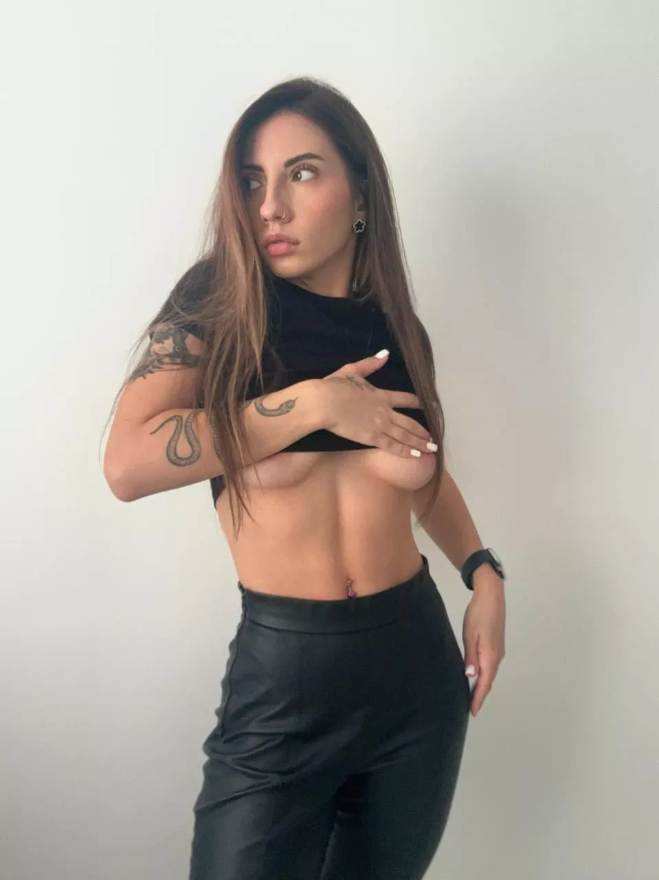 How do you like my white manicure ?