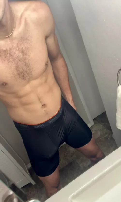 I always get worked up after the gym 