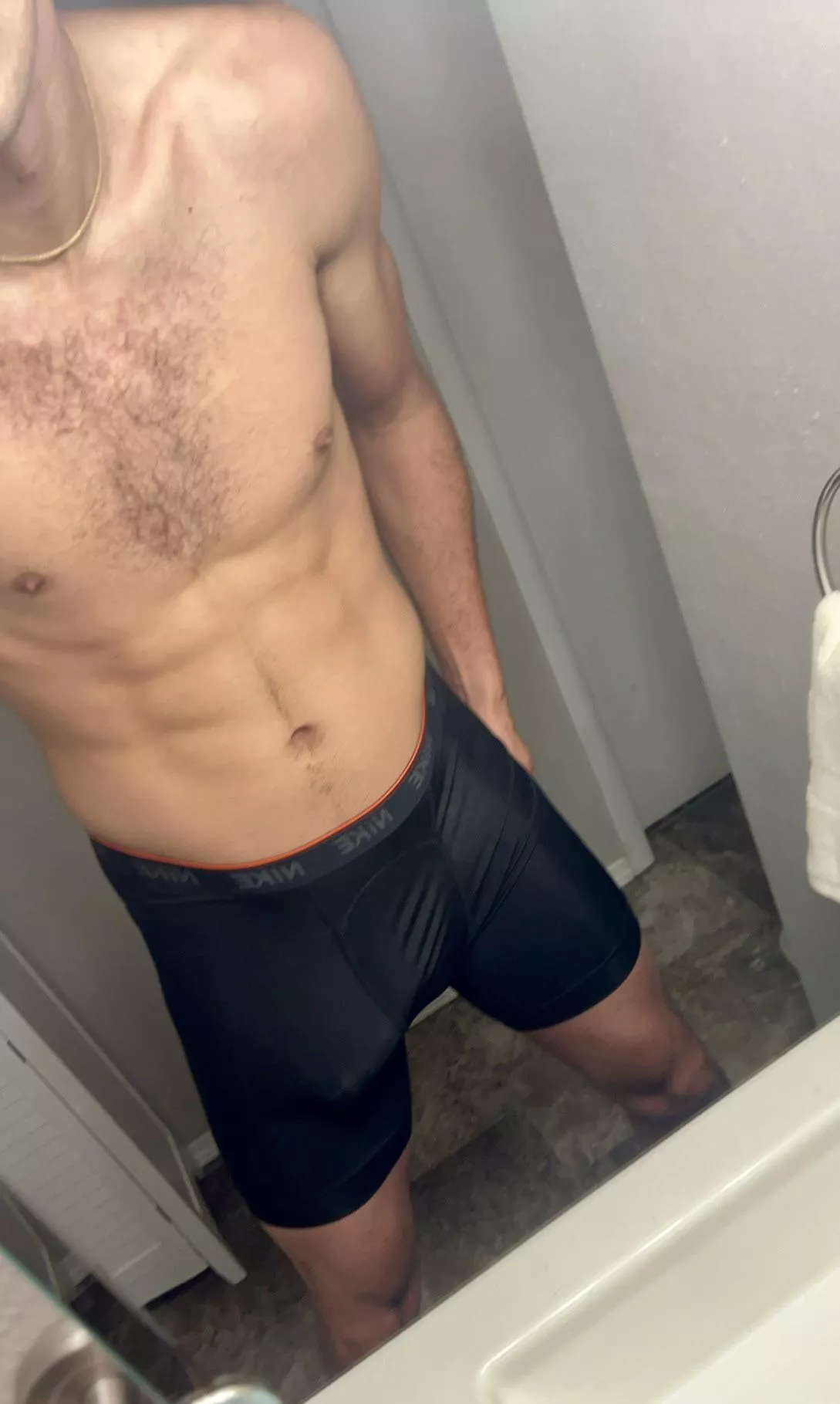 I always get worked up after the gym 