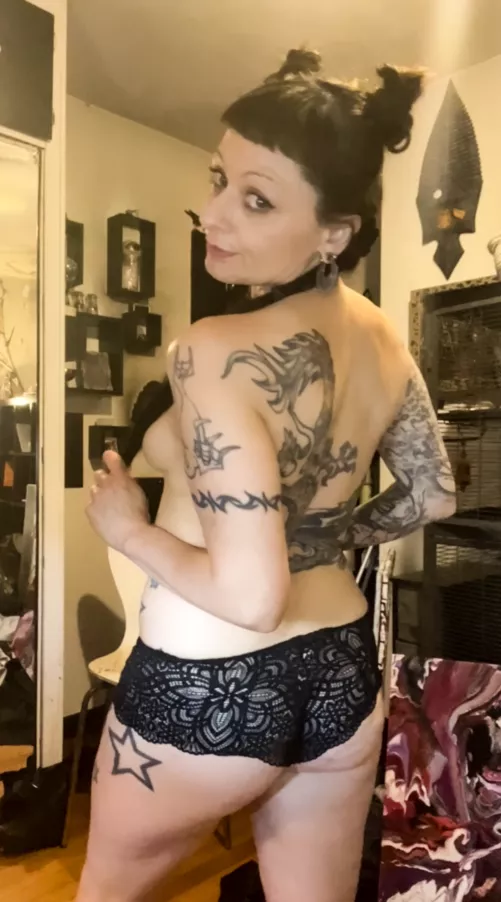 I dont always wear black, sometimes I wear nothing