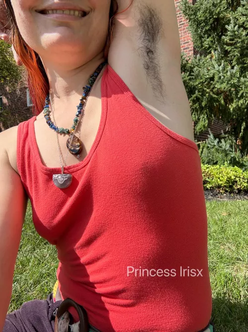 I was pretty sweaty when I took this photo! 