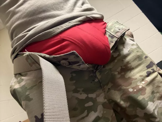 Red undies last night