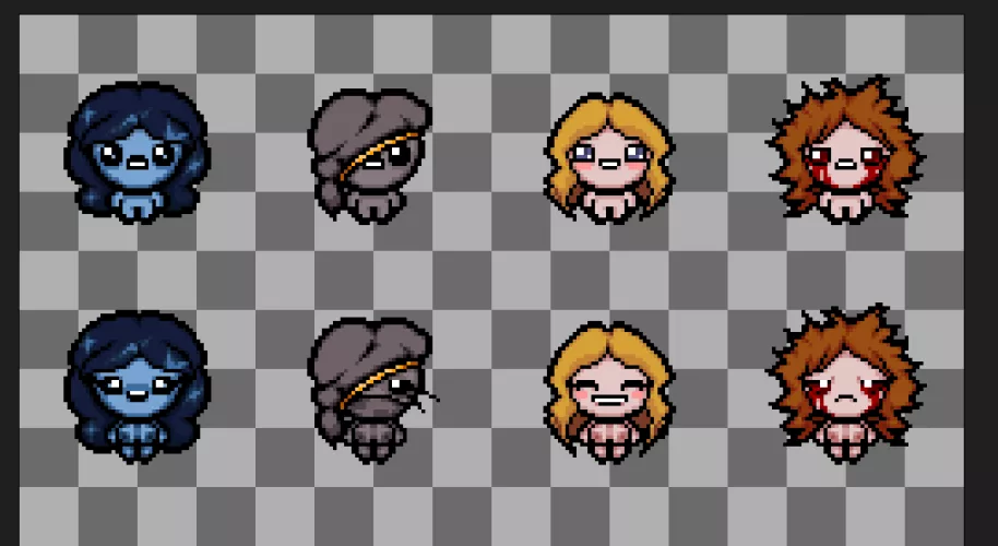 TBoI Astrobirth chatacter WOB version