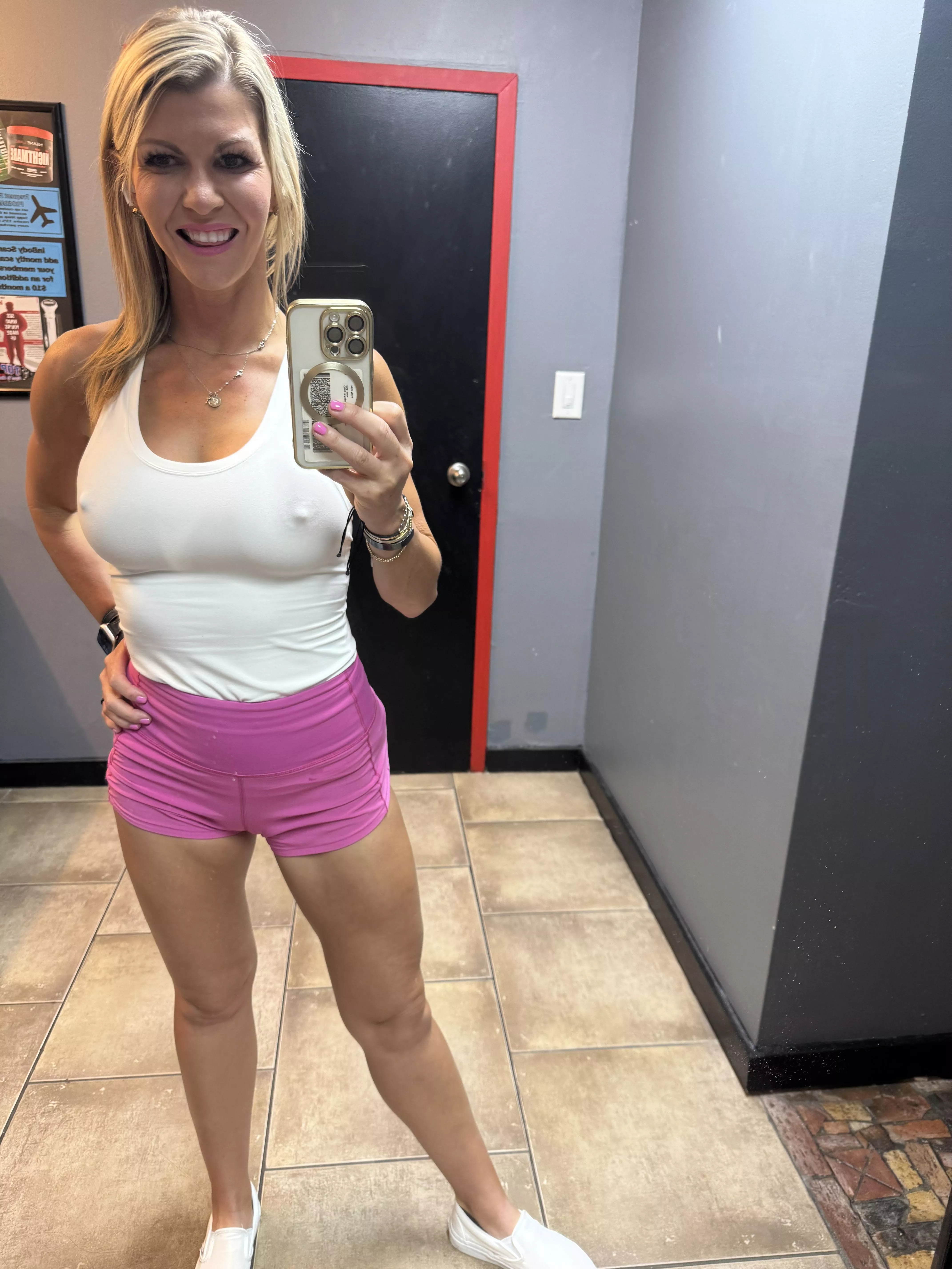 The gym is supposed to be a judgment free zone