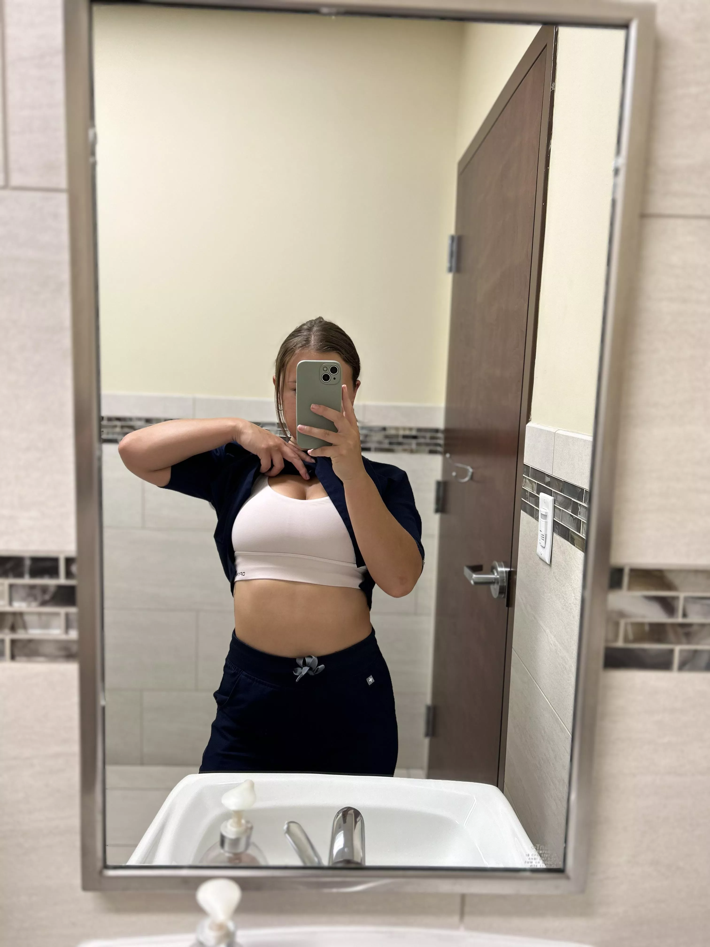 What would you do if I flashed you during your check up?