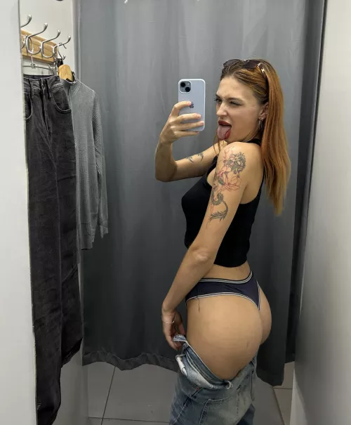 Would you sneak into the changing room with me