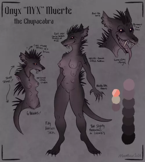 [X] (OC) Onyx Muerte the Chupacabra 