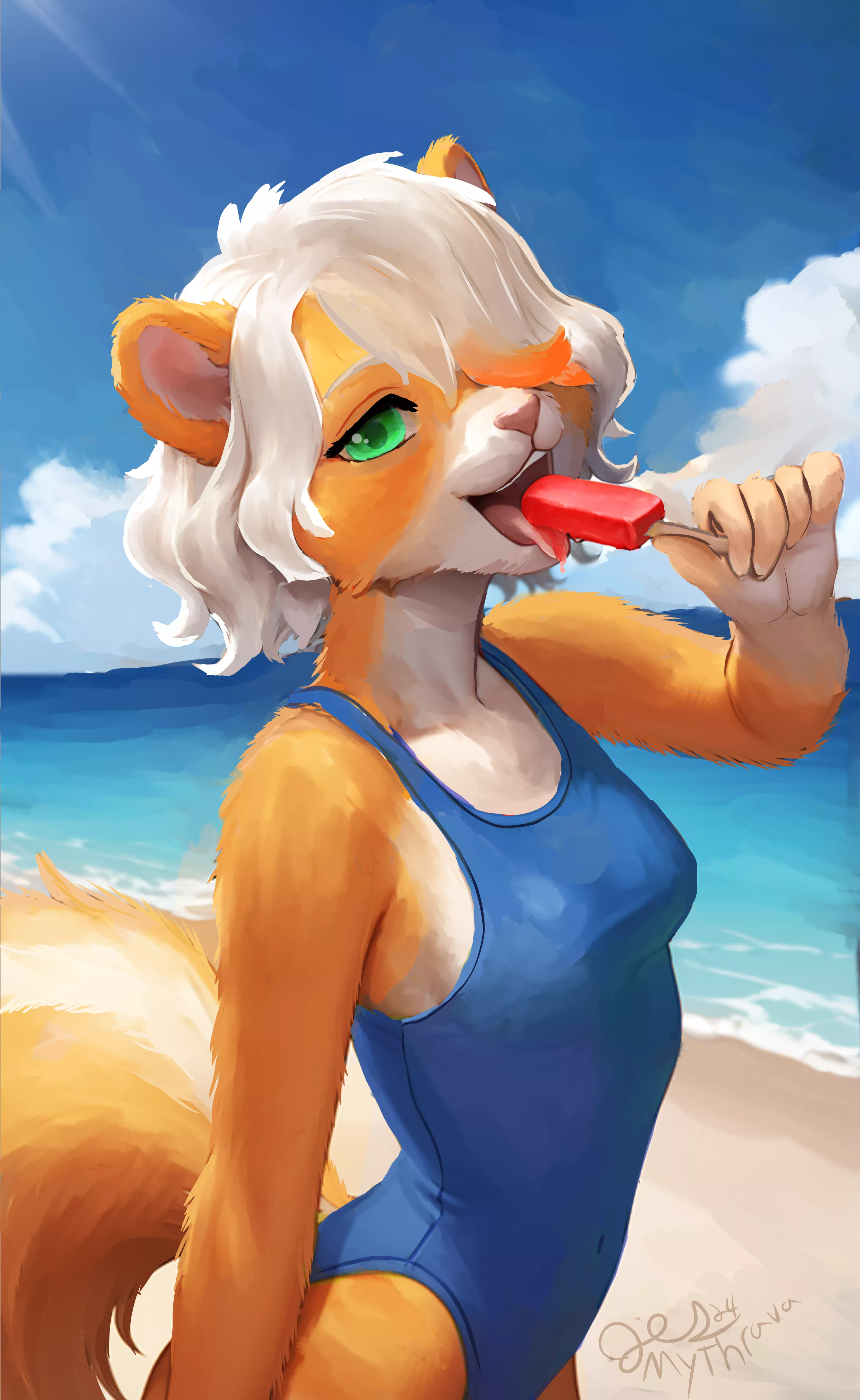 Alani Popsicle Painting