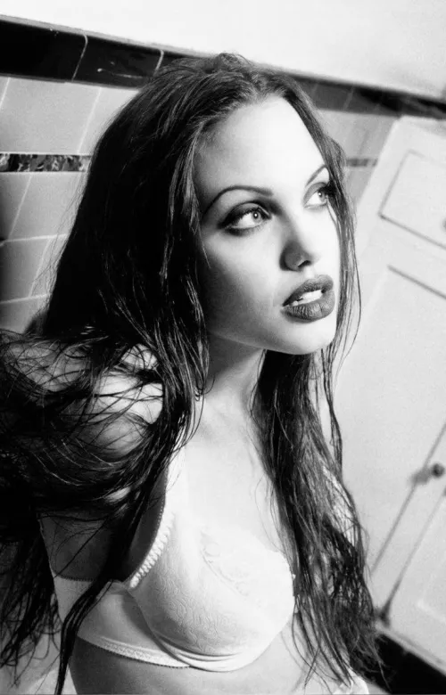 Angelina Jolie in the 1990s