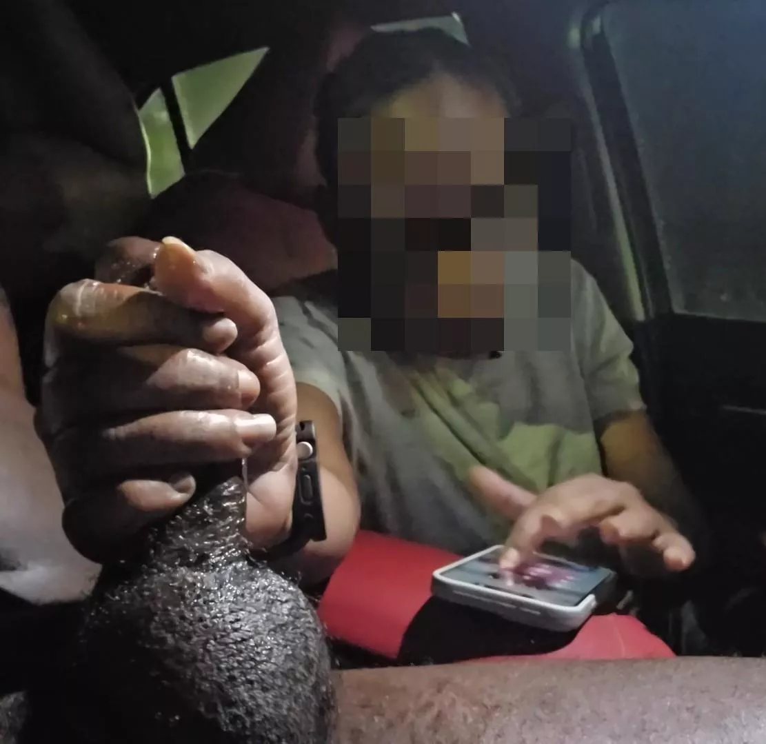 Bestfriend helping me after a stressful day. 