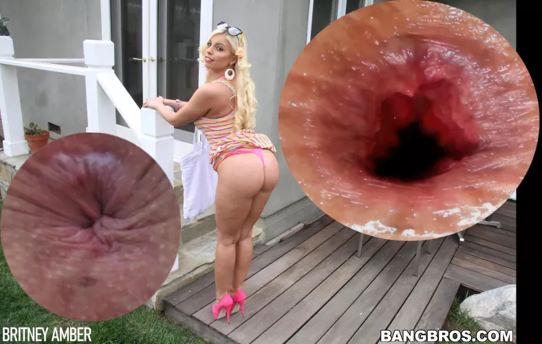 Britney's incredible dumper & hole!