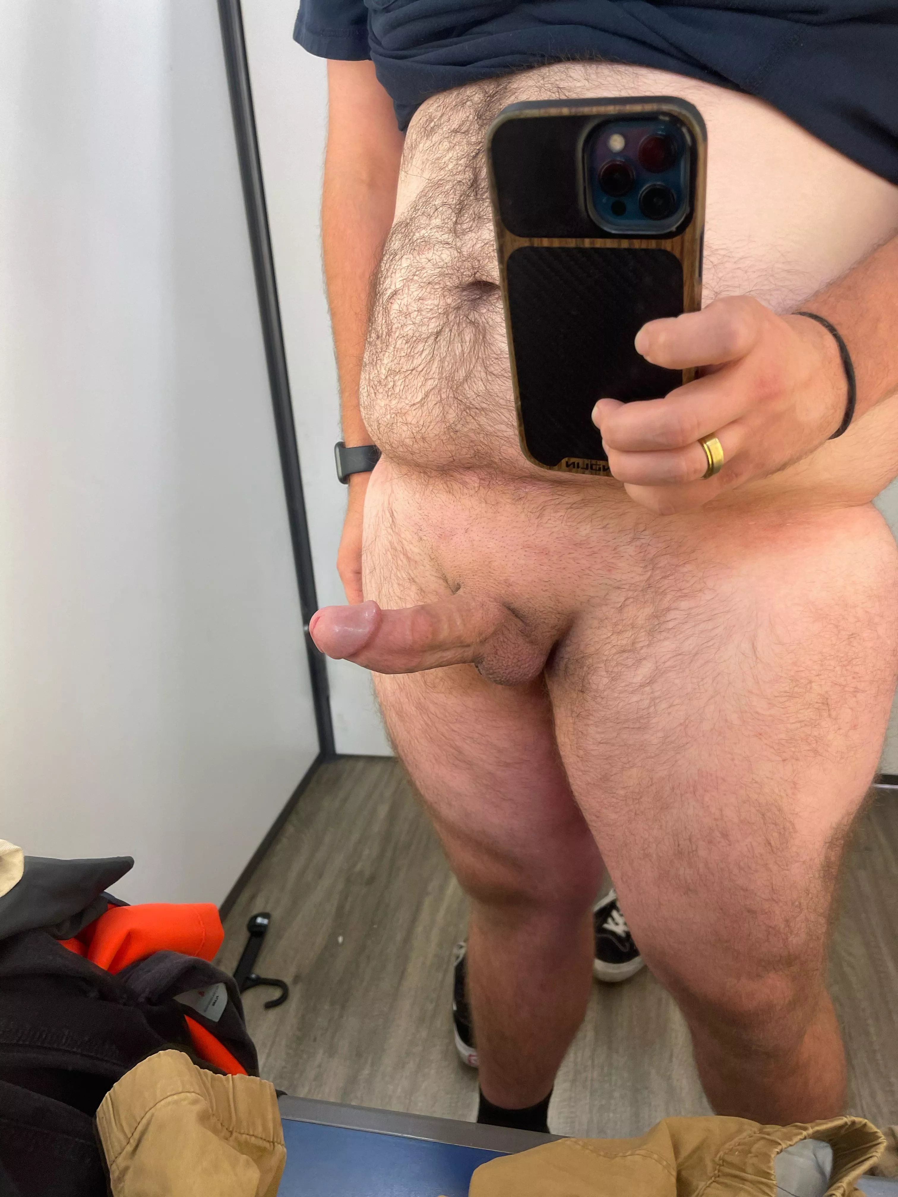 Got horny in the dressing room