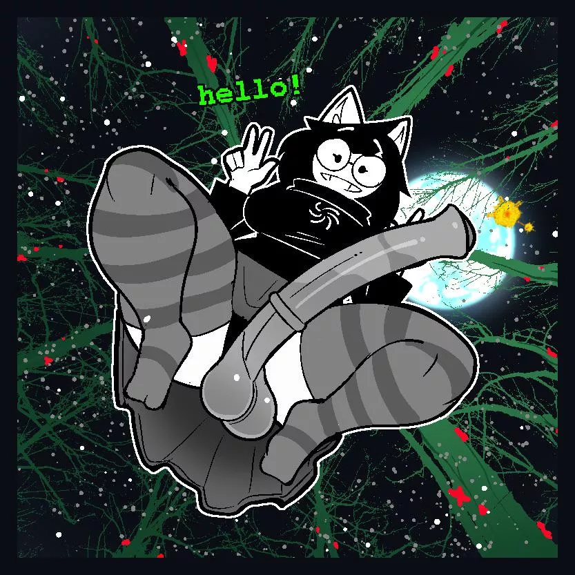 Hello to you too :3 (Welwraith)