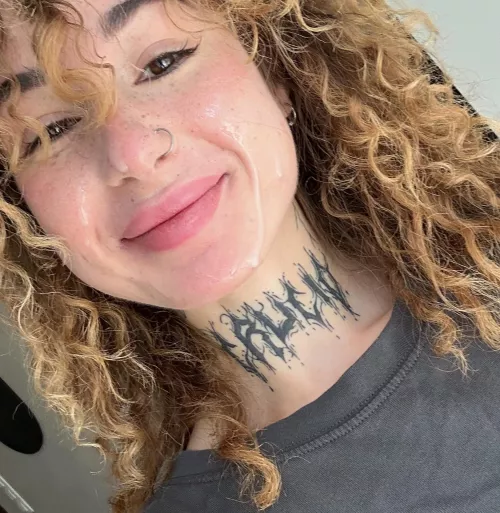 I sucked so good I got liquid semen all over me